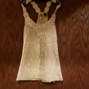 Lace dress tank